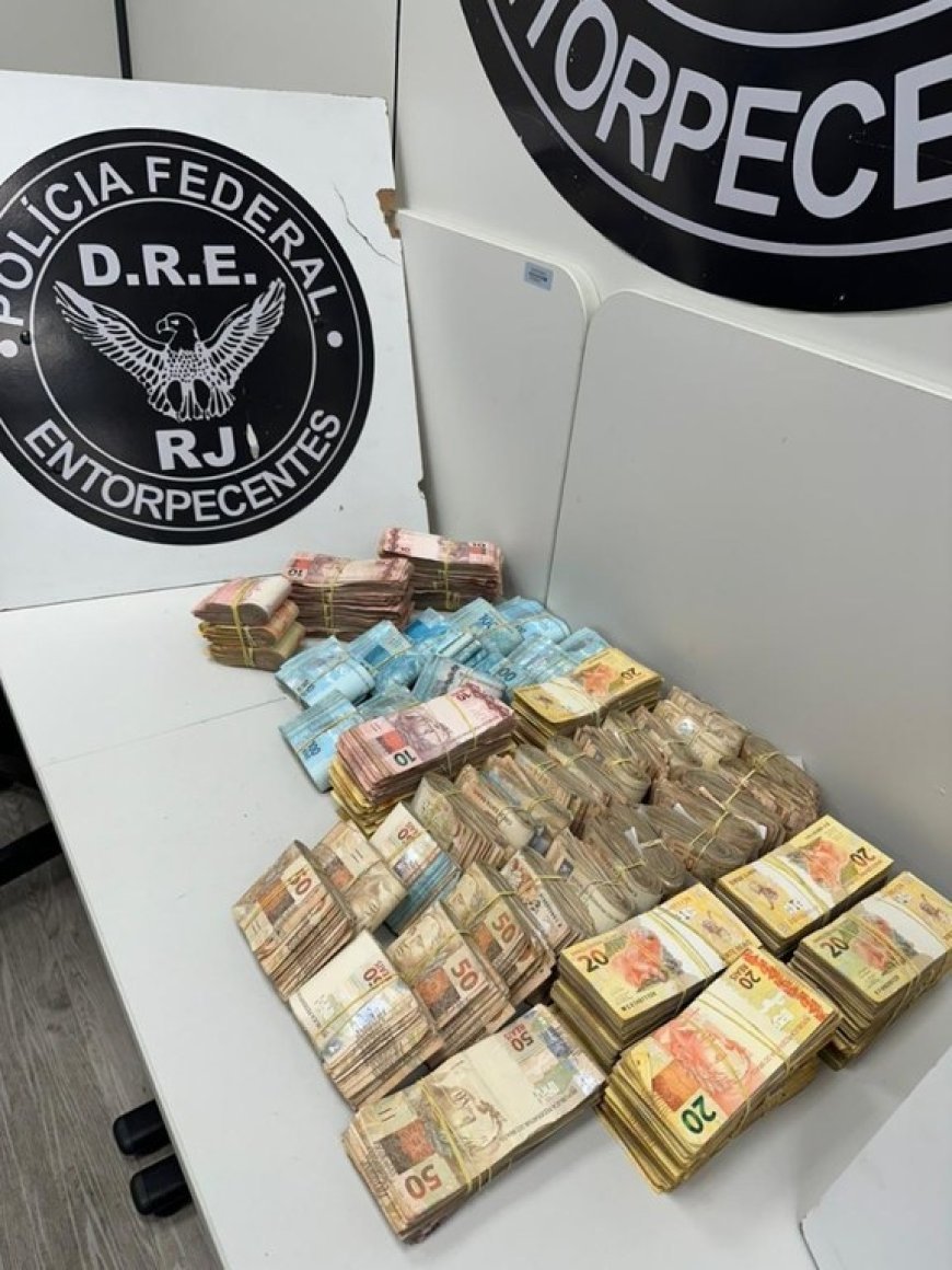 PF prende mulher com cerca de R$ 300 mil na Rodoviária de Nova Iguaçu