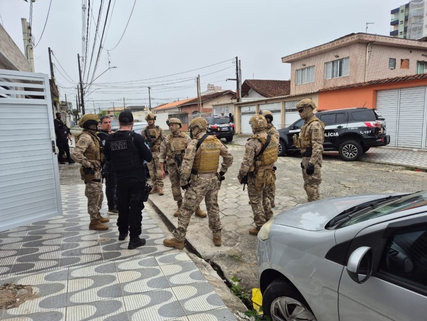 Polícia Civil prende líder de facção criminosa na Baixada Santista